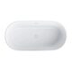 ванна кам'яна Omnires Classica M 170x84 окремостояща matt white (CLASSICA170WWZPBM)