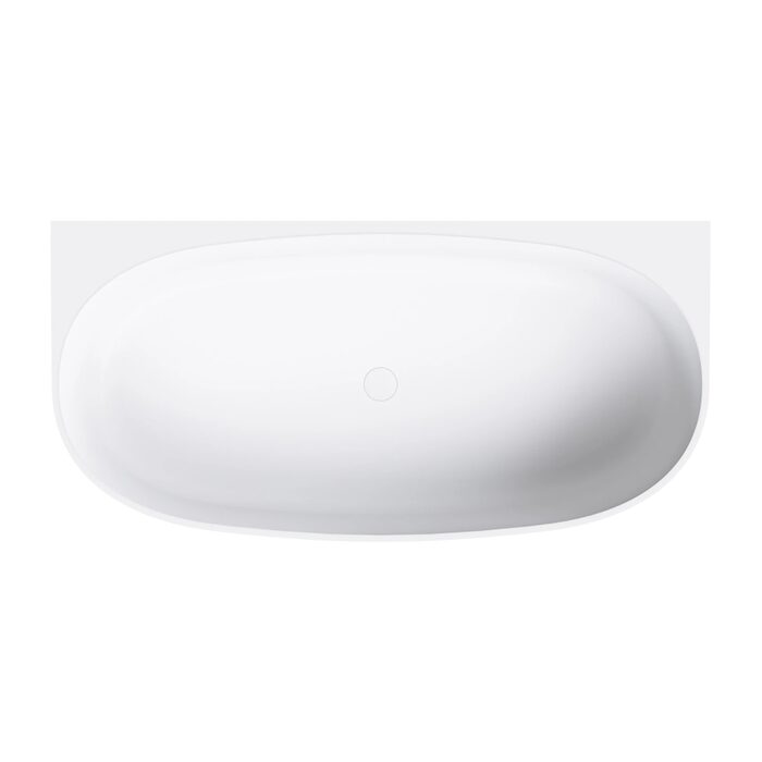 ванна кам'яна Omnires Valencia M+ 158x77 white matt (VALENCIASWPBM)