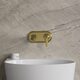 змішувач для умивальника прихованого монтажу Omnires Armance brushed brass (AM5215BSB)