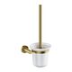 йорж для унітазу Omnires Modern Project brushed brass (MP60620BSB)