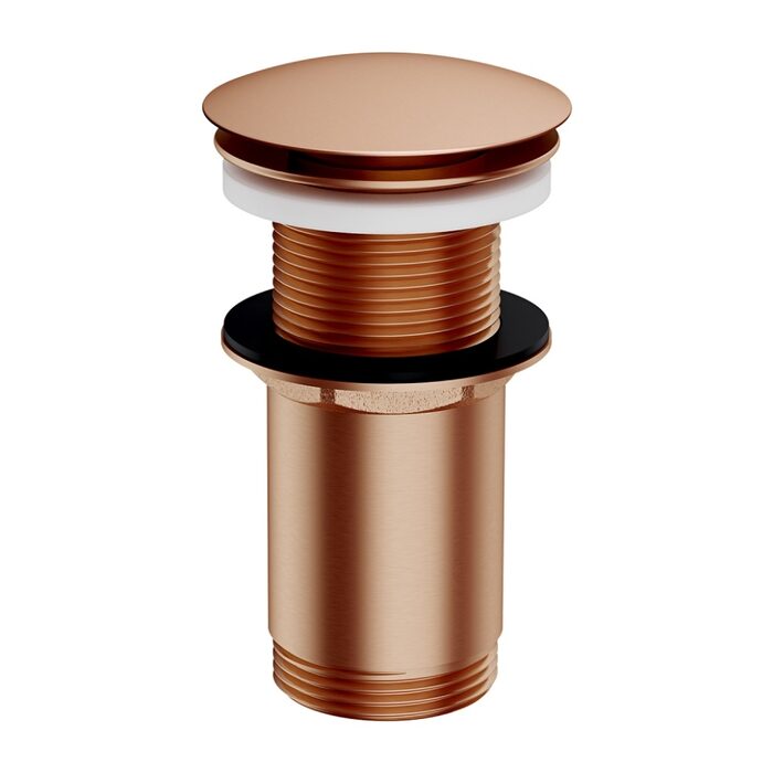 донний клапан Omnires click-clack brushed copper (A716CPB)