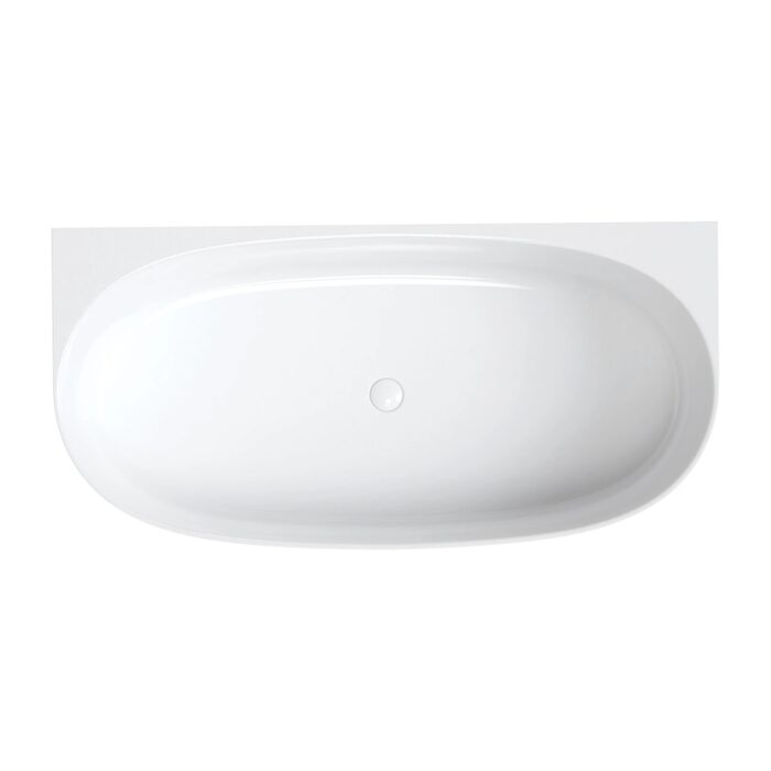 ванна кам'яна Omnires Valencia M+ 158x77 white (VALENCIASWPBP)
