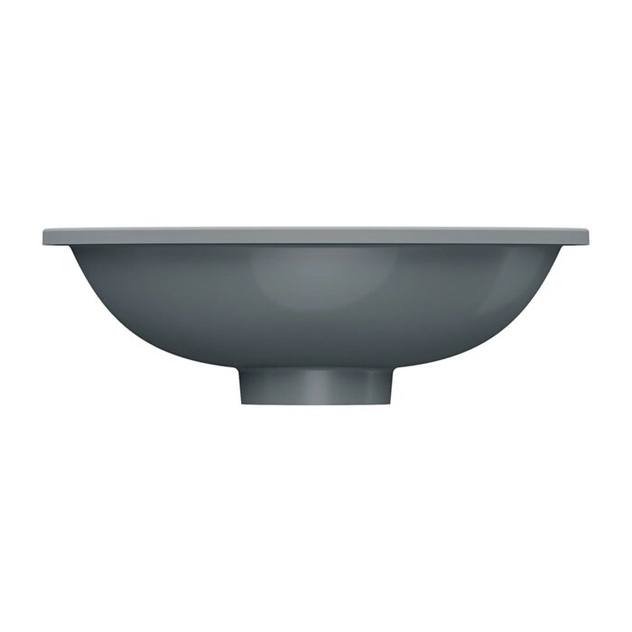 умивальник Omnires Shell 38х25 matt ash grey (SHELL380UPAG)
