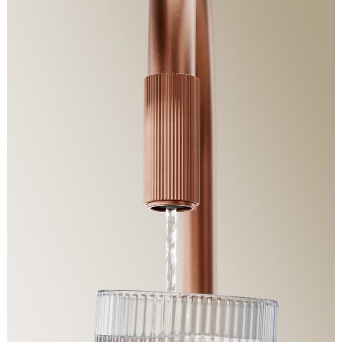 змішувач для кухні Omnires Switch з функцією фільтра для води, brushed copper (SW9057CPB)