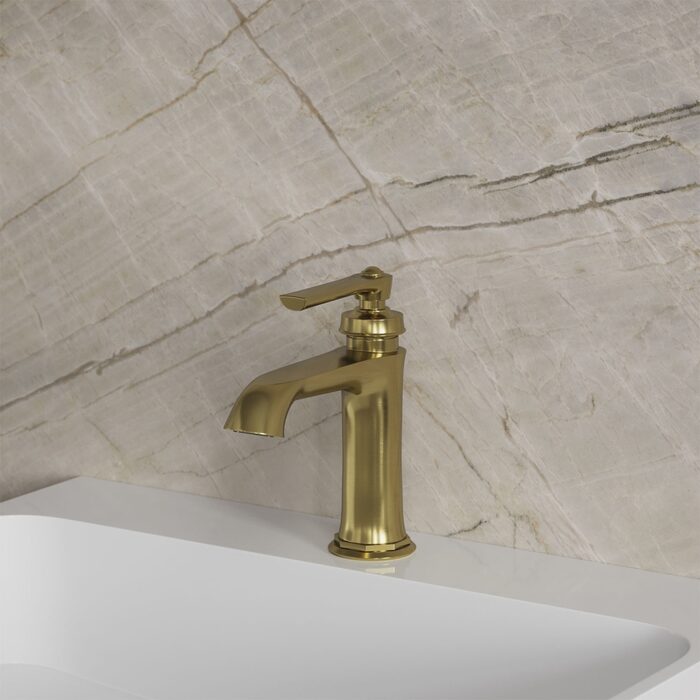 змішувач для умивальника Omnires Armance brushed brass (AM5210BSB)
