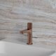 змішувач для умивальника Omnires Contour brushed copper (CT8010CPB)