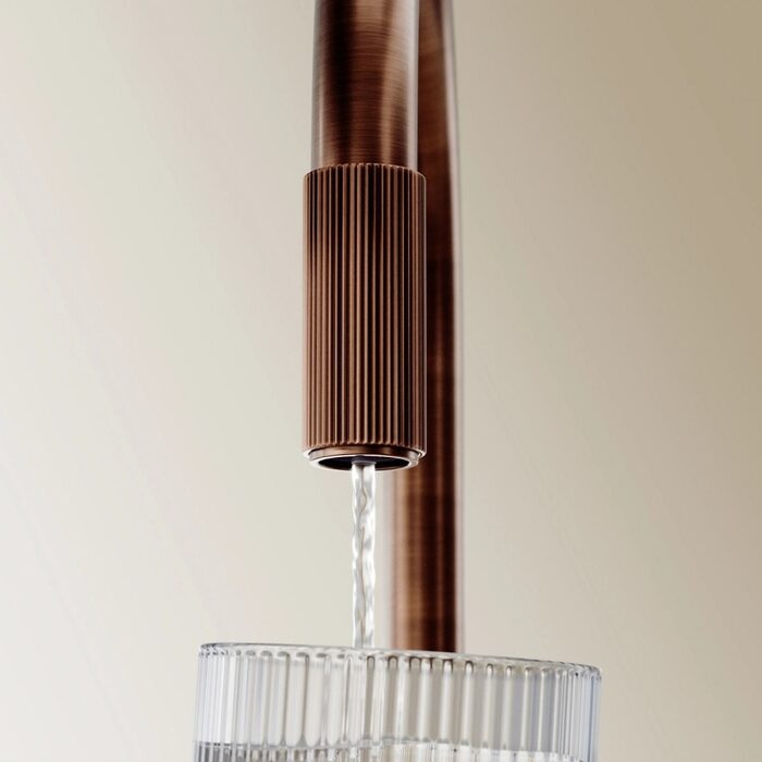 змішувач для кухні Omnires Switch з функцією фільтру для води, antique copper (SW9057ORB)