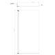 душові двері Omnires Kenton 70x140 см безпечне скло chrome /transp(MP75CRTR)