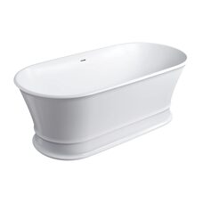 ванна кам'яна Omnires Classica M 170x84 окремо розташована gloss white (CLASSICA170WWZPBP)