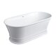 ванна кам'яна Omnires Classica M 170x84 окремо розташована gloss white (CLASSICA170WWZPBP)