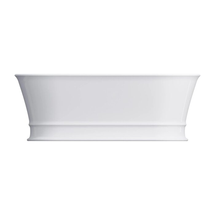 ванна кам'яна Omnires Classica M 170x84 окремо розташована gloss white (CLASSICA170WWZPBP)