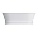 ванна кам'яна Omnires Classica M 170x84 окремо розташована gloss white (CLASSICA170WWZPBP)