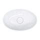 умивальник Omnires Shell 50х32 gloss white (SHELL500UNBP)