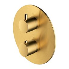 термостат для душу і ванни Omnires Y прихованого монтажу brushed gold (Y1236ROGLB)