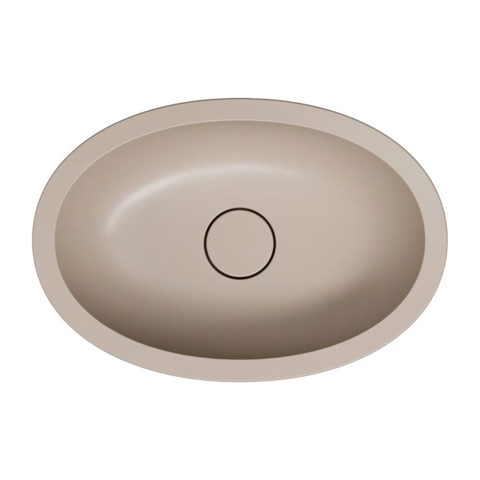 умивальник Omnires Shell 48х31 matt dune beige (SHELL480UPDB)