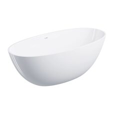 ванна кам'яна Omnires Shell 160x75 окремостояща gloss white (SHELLWWZPBP)