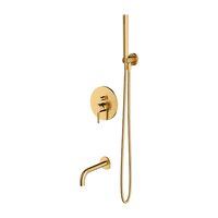 система для ванни прихованого монтажу Omnires Y brushed gold (SYSYW01GLB)