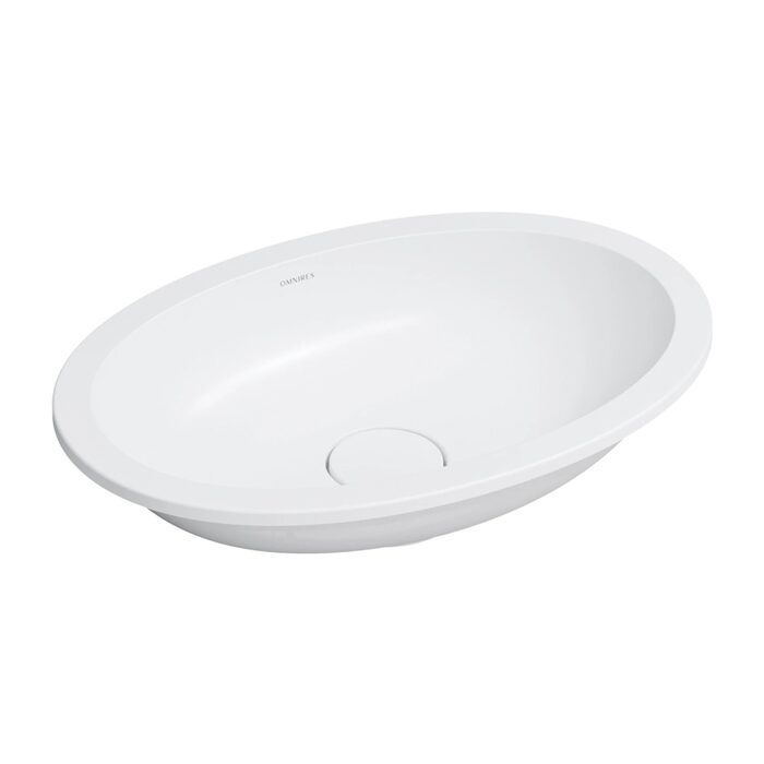 умивальник Omnires Shell 48х31 matt white (SHELL480UPBM)