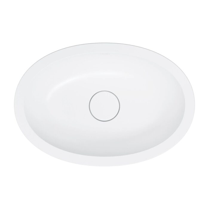 умивальник Omnires Shell 48х31 matt white (SHELL480UPBM)
