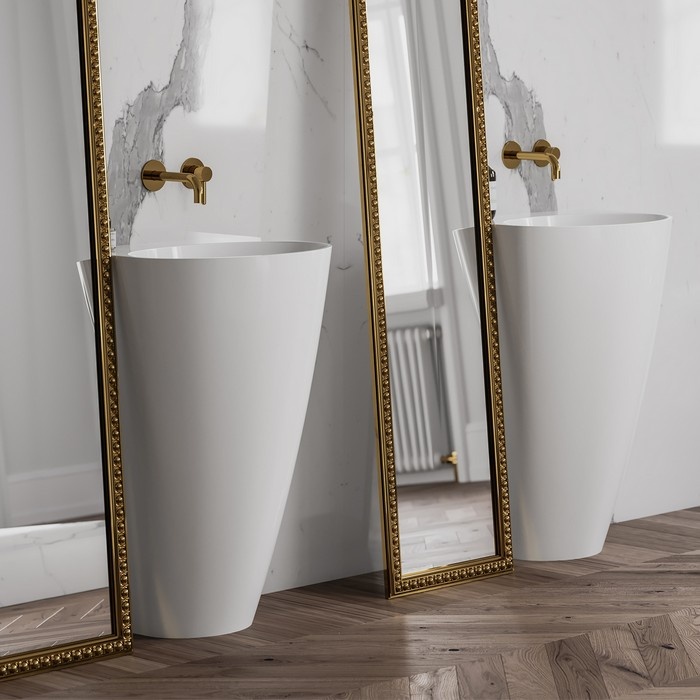 умивальник Omnires Siena 43x55 Окремостоячий, white( SIENAUWBP)