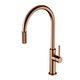 змішувач для кухні Omnires Switch з функцією фільтра для води, brushed copper (SW9057-FD1CPB)