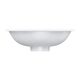 умивальник Omnires Shell 38х25 gloss white (SHELL380UPBP)