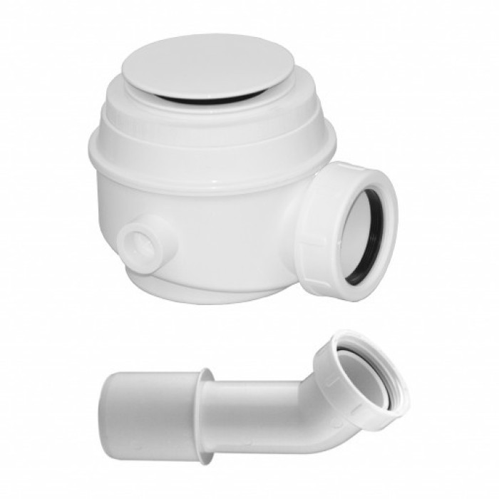 сифон для ванни і душового піддону Omnires gloss white (WB01XBP)