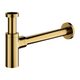 сифон для умивальника Omnires brushed gold (A186GLB)