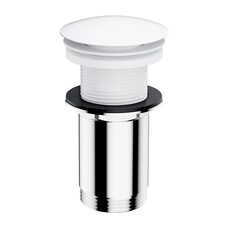 донний клапан Omnires click-clack white matt (A716BM)