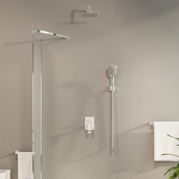 Душова система прихованого монтажу Omnires Parma chrome /white(SYSPM16ACRB)