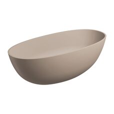 ванна кам'яна Omnires Shell 160x75 окремостояща matt dune beige (SHELLWWDB)
