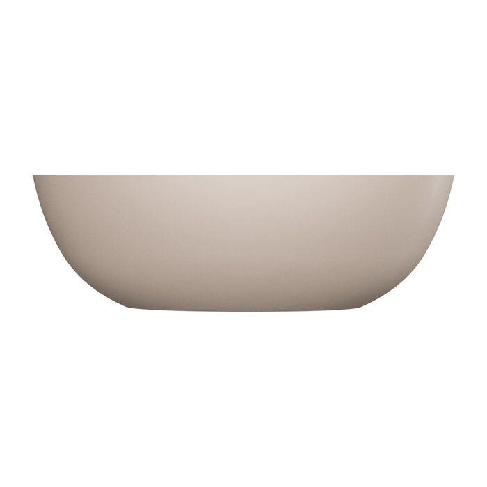 ванна кам'яна Omnires Shell 160x75 окремостояща matt dune beige (SHELLWWDB)