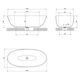 ванна кам'яна Omnires Shell 160x75 окремостояща matt dune beige (SHELLWWDB)