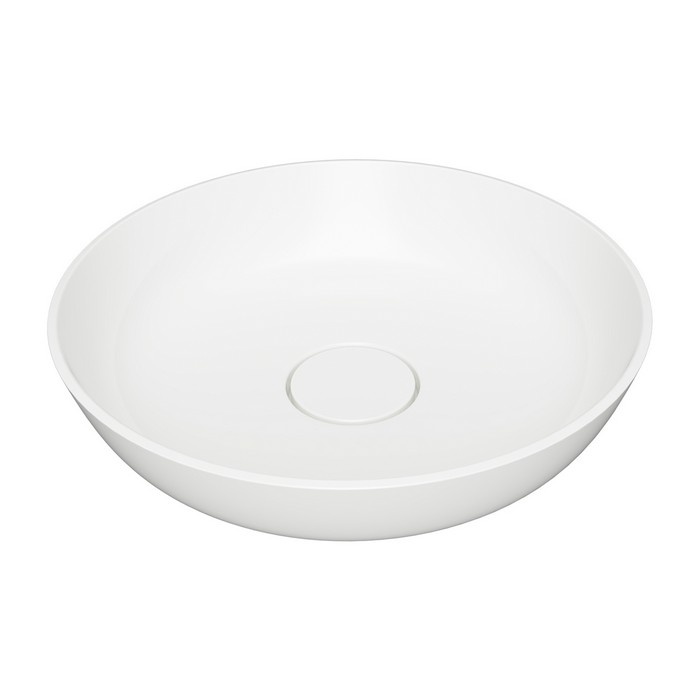 умивальник Omnires Silk 40x40 white (SILKR400BP)