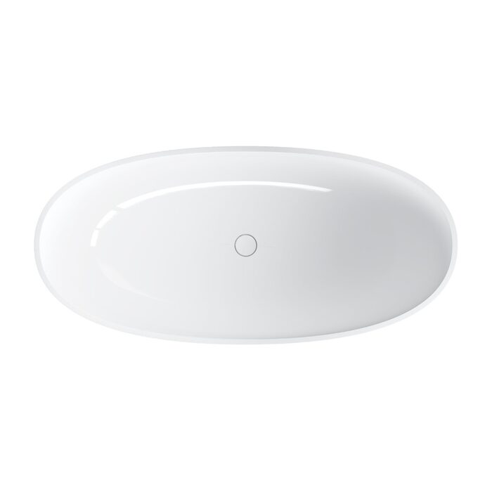 ванна Omnires Shell 160x75 овальна white (SHELLWWBP)
