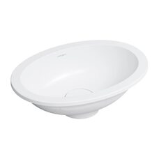 умивальник Omnires Shell 38х25 matt white (SHELL380UPBM)