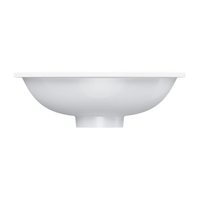 умивальник Omnires Shell 38х25 matt white (SHELL380UPBM)