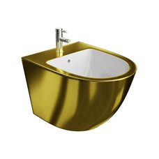 біде Lavita Sofi Gold/White 49x36,5 підвісне (5900378325086)