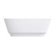ванна кам'яна Omnires Neo 158x72 овальна white (NEO158WWBM)