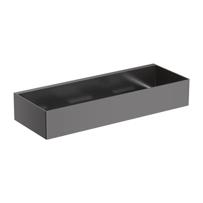поличка Omnires Uni brushed anthracite (UN10335AT)