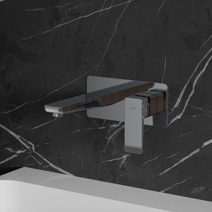 змішувач для умивальника прихованого монтажу Omnires Parma chrome (PM7415CR)