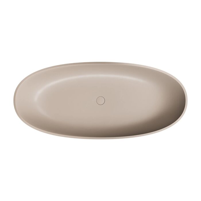 ванна кам'яна Omnires Shell 175х78 окремостояща matt dune beige (SHELL175WWDB)