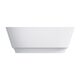 ванна кам'яна Omnires Neo 158x72 овальна white (NEO158WWBP)