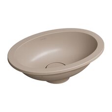 умивальник Omnires Shell 38х25 matt dune beige (SHELL380UPDB)