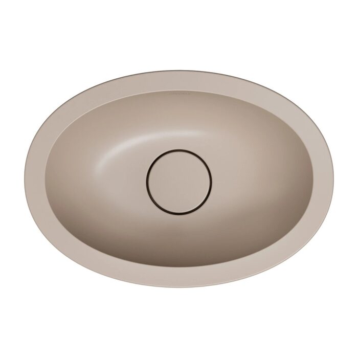умивальник Omnires Shell 38х25 matt dune beige (SHELL380UPDB)