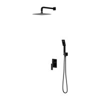душова система прихованого монтажу Omnires Parma black mat (SYSPM10BL)