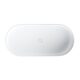 ванна кам'яна Omnires Ovo 160x75 овальна white (OVOWWBM)
