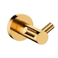 гачок подвійний Omnires Modern Project PVD brushed gold (MP60120GLB)