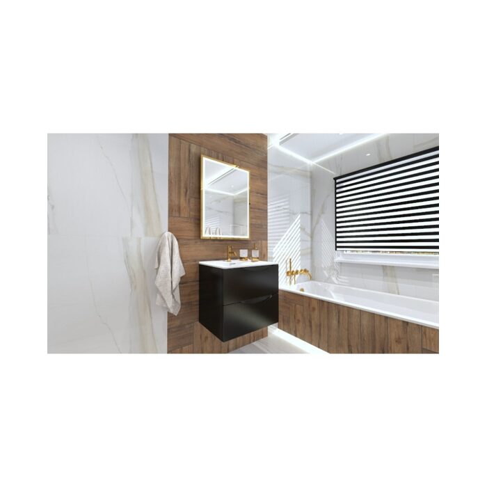 тумбочка підвісна Lavita Kolorado Black Mat 60 (5900378324720)