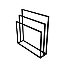 рушникотримач Lavita Halmahera 850x800 black (5908211470306)